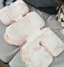babycare天丝苎麻车席透气宝宝专用手推车坐垫通用席子芭乐青提38×70CM 实拍图
