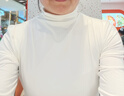 浪莎半高领春秋款基础打底衣女长袖内搭修身高弹柔软贴身打底衫 实拍图