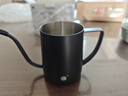 Hero手冲咖啡壶 家用挂耳咖啡手冲壶黑色350ml 实拍图