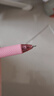 派通（Pentel ）BLN105按动黑色中性笔高颜值0.5mm签字笔商务学生速干水笔水性笔文具 粉杆黑芯12支装 实拍图