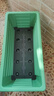 阳台种菜盆专用长条方形懒人特大号塑料家用自吸水家庭高脚花盆箱 【绿色仿木纹种菜盆】 【自吸水3套】 实拍图
