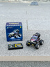 JJR/C迷你合金桌面越野遥控车1:64大脚车遥控赛车儿童玩具男孩生日礼物 实拍图