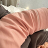 京东京造【10A抑菌】A类一等品50支纯棉睡衣女睡衣秋冬情侣家居服浅粉L 实拍图