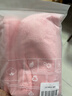 洁丽雅（Grace）干发帽 柔软强吸水加厚浴帽雪花绒包头巾速干擦头洗头毛巾 藕粉 实拍图