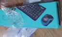 罗技（Logitech）MK275 键鼠套装 无线键鼠套装 办公键鼠套装 全尺寸 商务键鼠套装 带无线2.4G接收器 黑蓝色 实拍图