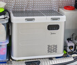 美的（Midea）车载冰箱迷你家用小型办公室宿舍出租房冷藏冷冻迷你电冰箱冰柜 车家两用 -双区设计- 44L 实拍图