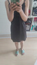 浪莎吊带睡裙女性感薄款蕾丝冰丝大码情人节家居服仿真丝带胸垫女睡衣 实拍图