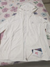 骆驼（CAMEL）防晒衣女士运动连帽休闲夏季薄外套 J23BASLX001A 无际白 L 实拍图