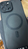 KEKLLE【肤感磁吸】适用iPhone15promax手机壳苹果15promax保护套无线充电磨砂防摔全包保护套 午夜黑 实拍图