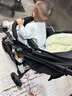 贝舒驰（BETSOCCI）婴儿推车可坐可躺双向超轻便携折叠简易四轮手推车新生儿童婴儿车 绅士黑.黑管-双向推行-可坐躺 实拍图