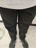 啄木鸟（TUCANO）休闲裤男四季款潮流宽松直筒裤男士时尚舒适运动长裤子 黑色 5XL 实拍图