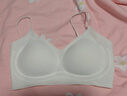 草本初色内衣女小胸聚拢无钢圈山茶花香氛文胸罩 霜奶白 XL 【130-150斤】 实拍图