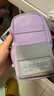 国誉（KOKUYO）学生文具袋手机站立式涤纶笔袋 浅紫 大号90*75(+20)*175mm WSG-PC173LV 实拍图
