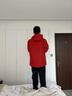 拓路者林更新同款朱雀冲锋衣男三合一抓绒硬壳户外防风保暖外套登山服 朱雀红 抓绒两件套 M 实拍图