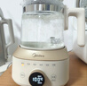 美的（Midea）全玻璃养生壶全自动烧水壶母婴恒温电热水壶花茶壶全包裹护底防碎1.5L MK-YS15B201 实拍图