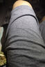 浪莎睡裤男夏季纯棉宽松舒适家居五分裤薄款大码短裤男士休闲裤 【2条装】浅灰+深灰 175/XL 实拍图