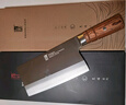 拓黑将大菜刀67层大马士革钢中式厨房切肉厨师专用刀家用主厨切片刀 黑将大菜刀 实拍图