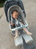 宝宝好V9遛娃神器双向高景观溜娃神器可坐可躺婴儿车轻便折叠宝宝遛娃车 V9-C（椰子灰）+晒单礼+大礼包 实拍图