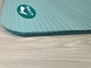 李宁跳绳垫隔音减震加专用静音垫子防滑厚健身垫长宽地垫491绿 实拍图