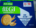 盼盼低GI燕麦饼干 无糖曲奇高纤维休闲零食早餐谷物代餐 618g/箱 实拍图