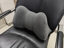 foojo 腰部靠垫 护腰靠枕办公室靠背垫座椅子腰托久坐神器 灰 实拍图