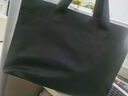 得力（deli)公文包 办公手提袋会议包事务包 加厚大容量商务拉链袋电脑公文包 黑色 P063788  实拍图