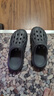 洁丽雅手术室专用洞洞鞋男士夏季外穿防滑EVA防臭沙滩凉鞋包头医用拖鞋 灰色 【C款｜5.0CM轮胎底】 42-43 【标准码】 实拍图