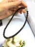 识刻文莱沉香手串九分沉水天然沉香木手链正宗佛珠手链女款 本款佩戴效果，默认手围14..5-15cm 实拍图