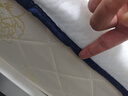 红豆乳胶床垫加厚记忆棉榻榻米抗压单双人家用宿舍床褥子床垫子 R白蓝（厚度约6cm） 150cm*200cm 实拍图