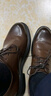 骆驼（CAMEL）皮鞋男2025秋季通勤结婚新郎绅士牛皮正装商务休闲鞋 G15S213081 棕色 40 实拍图
