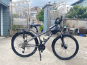 菲利普山地车长途旅行自行车成年人700c公路车川藏线越野变速公路山地车 CRV神秘灰【蝴蝶把-可锁前叉】 33速【油碟】27.5寸 实拍图