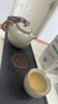 琦轩源茶具茶盘套装家用小套一壶二四杯陶瓷喝茶泡茶壶功夫茶杯 行云正把壶套+茶盘 3件 实拍图
