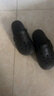 朴西厚底包头半拖女士夏外穿洞洞鞋 珍珠黑  35-36 实拍图