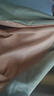 南极人（Nanjiren）被套单件单人150x200被罩2米春夏季磨毛被子罩纯色被单双人被芯套 浅绿+浅驼【亲肤柔软】 单被套150*200cm 实拍图