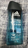 阿迪达斯 （adidas）男士沐浴露洗发洁面三效合一 补水保湿游泳去氯 旅行装小瓶350ml 实拍图