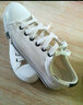 回力男鞋帆布鞋男学生鞋平底板鞋休闲鞋低帮系带布鞋女鞋白鞋 WXY-709 白色 40(标准码) 实拍图