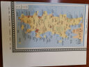泰国地图挂图 折叠图（折挂两用  中外文对照 大字易读 865mm*1170mm)世界热点国家地图 实拍图