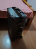 旅刻铝框行李箱大容量箱拉杆箱可坐旅行箱高颜值出差学生加厚密码皮箱 矿岩灰【加厚PC箱-结实抗摔】 20英寸 【航空登机箱免托运】 实拍图