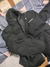 猫霓棉服男秋冬季加厚棉袄外套韩版男士潮流学生宽松连帽面包服棉衣 黑色 2XL 【建议体重145斤-160斤】 实拍图