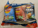 乐事（Lay's）大波浪组合包(鱿鱼+红烩+烧烤)70克*3包 零食大礼包 休闲食品 实拍图