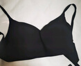 ubras天鹅颈纤细露背文胸女士内衣女无痕无钢圈胸罩 黑色 M 实拍图