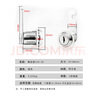梅花（BLOSSOM）转舌锁抽屉锁储物铁皮柜门锁文件柜锁防盗信箱锁103-20 实拍图