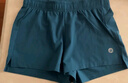 必迈新款1.5寸跑步运动短裤轻弹速干马拉松竞速竞训清爽舒适短裤 天青 【女】 S 实拍图