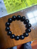 石玥珠宝精品16mm天然黑曜石手串本命年佛珠转运珠水晶手链男女士款礼物 实拍图