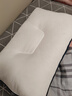 南极人（Nanjiren）乳胶枕头枕芯睡眠深度颈椎枕护颈枕睡觉专用天然橡胶成人整头抗菌 云端乳胶护颈枕圆点蓝 【中高枕】 【48x74cm一对装】【匠心品质】 实拍图
