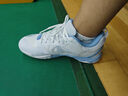 李宁（LI-NING） 新款羽毛球鞋刀锋MAX变色龙全能王耐磨减震防滑男女款训练运动鞋 男女同款变色龙6LITE白012-1 41 (255mm) 实拍图
