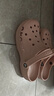 卡骆驰（CROCS）洞洞鞋贝雅男鞋女鞋轻便耐磨一脚蹬拖鞋休闲鞋|10126 矿石粉-6TY 39 (240mm) 实拍图
