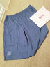 芬腾男士睡裤夏季纯棉短裤运动休闲五分裤全棉家居裤 深灰兰  5XL 实拍图