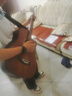 维卡斯（WEIKASI）民谣吉他初学者木吉他单板新手入门练习琴guitar吉它学生男女乐器 38英寸沙比利+礼包【初学推荐】 实拍图