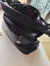 2025新款潮流软皮女士单肩包大容量休闲百搭中年妈妈手提斜挎包包 黑色 实拍图